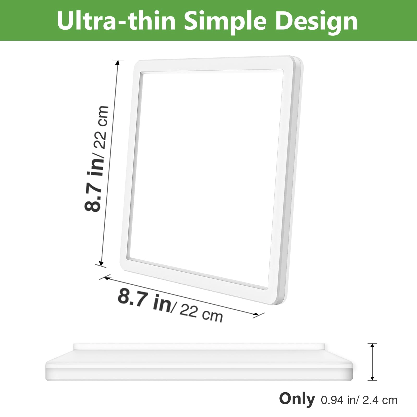 led ceiling light - 3000K/4000K/6500K Pack