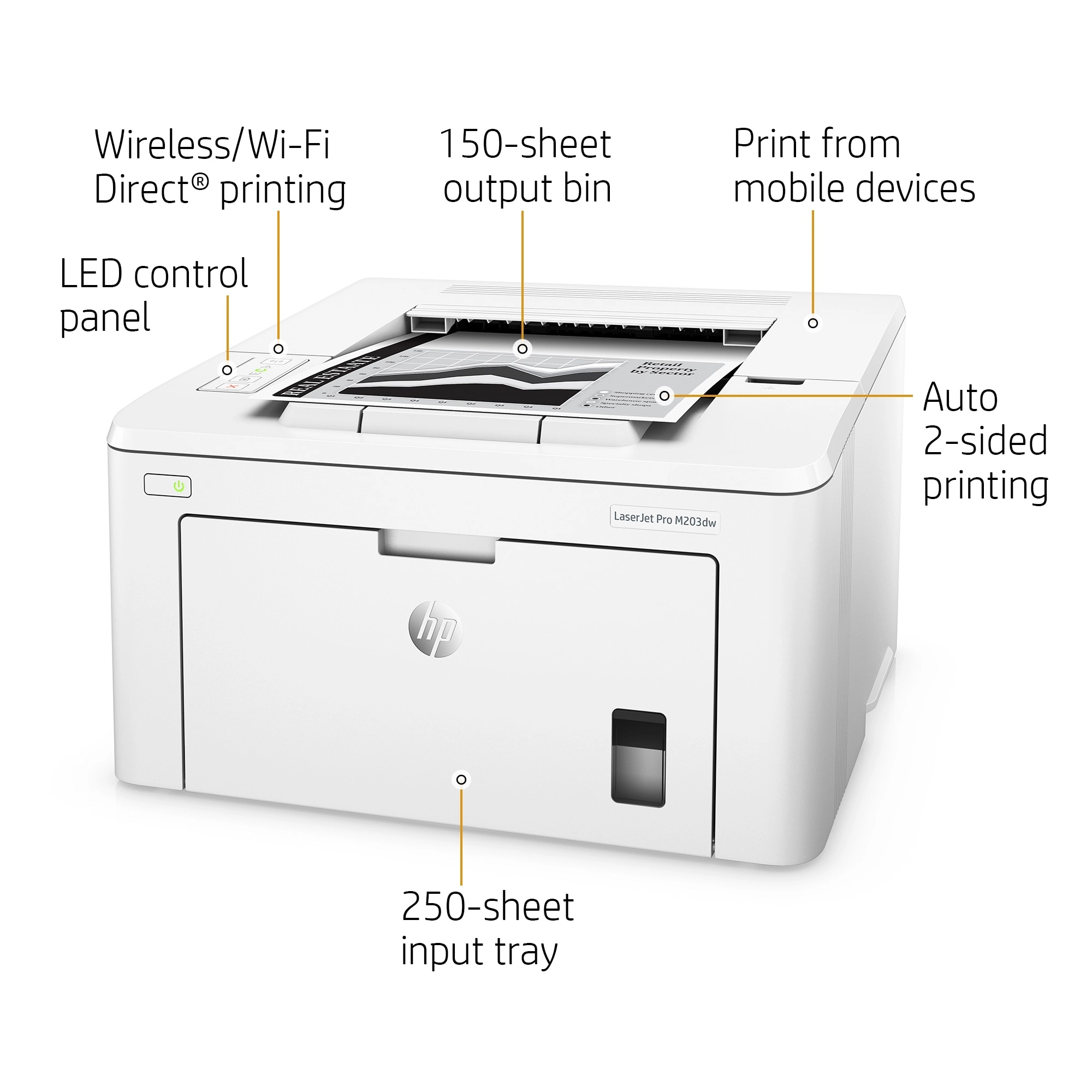 LaserJet Pro M203dn