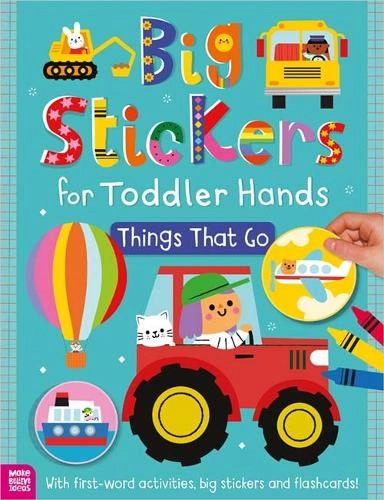 Make Believe Ideas Things That Go Sticker Book 24 pcs