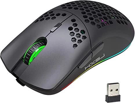T66 RGB Gaming Mouse - Wireless