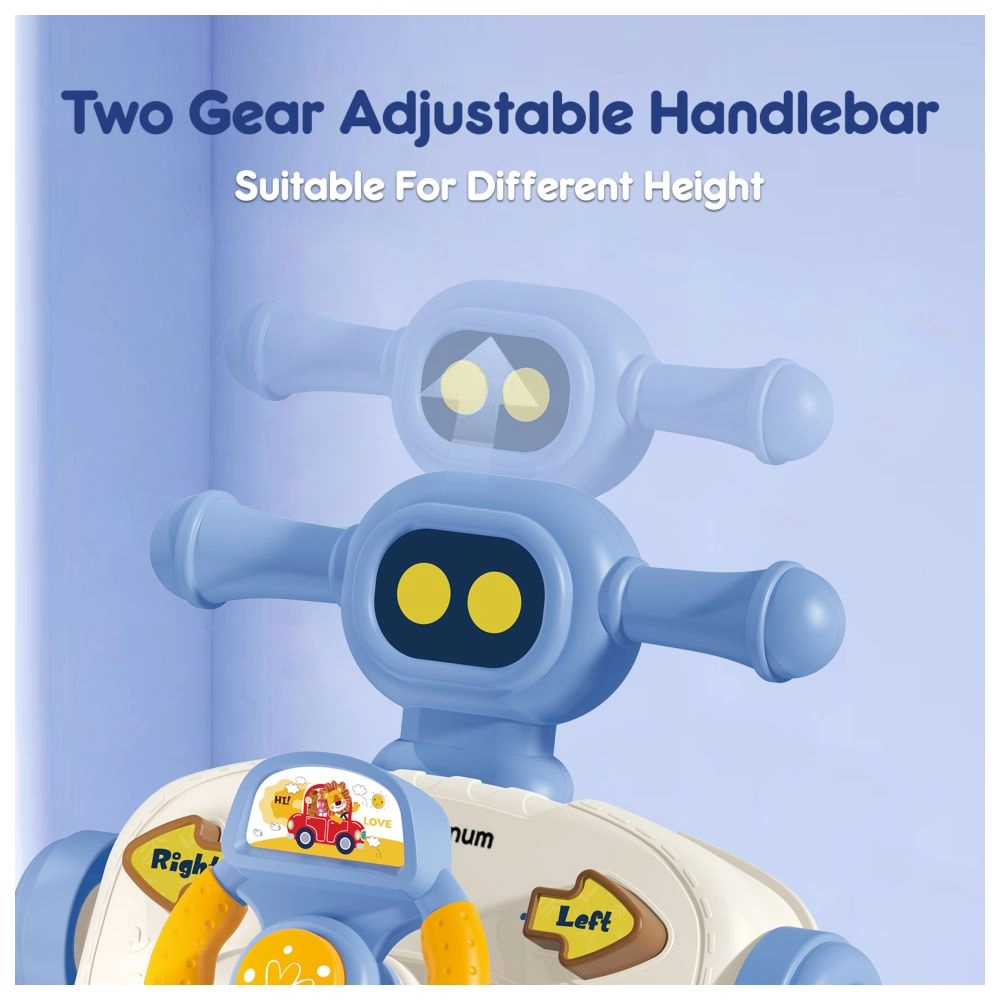 3-in-1 Baby Walker - Musical Keyboard Learning Table Mode