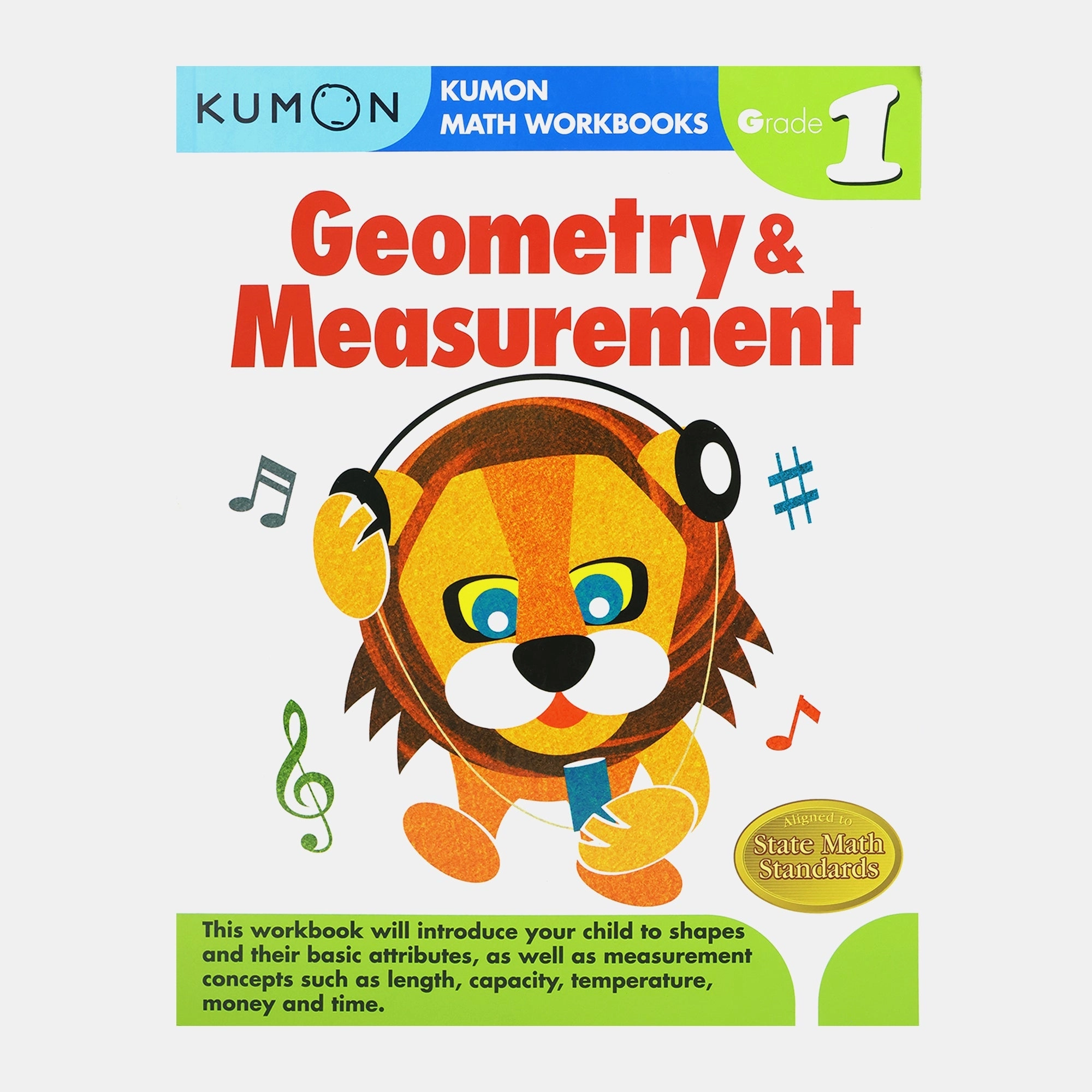 Geometry & Measurement (Kumon Math Workbooks, Grade 1)