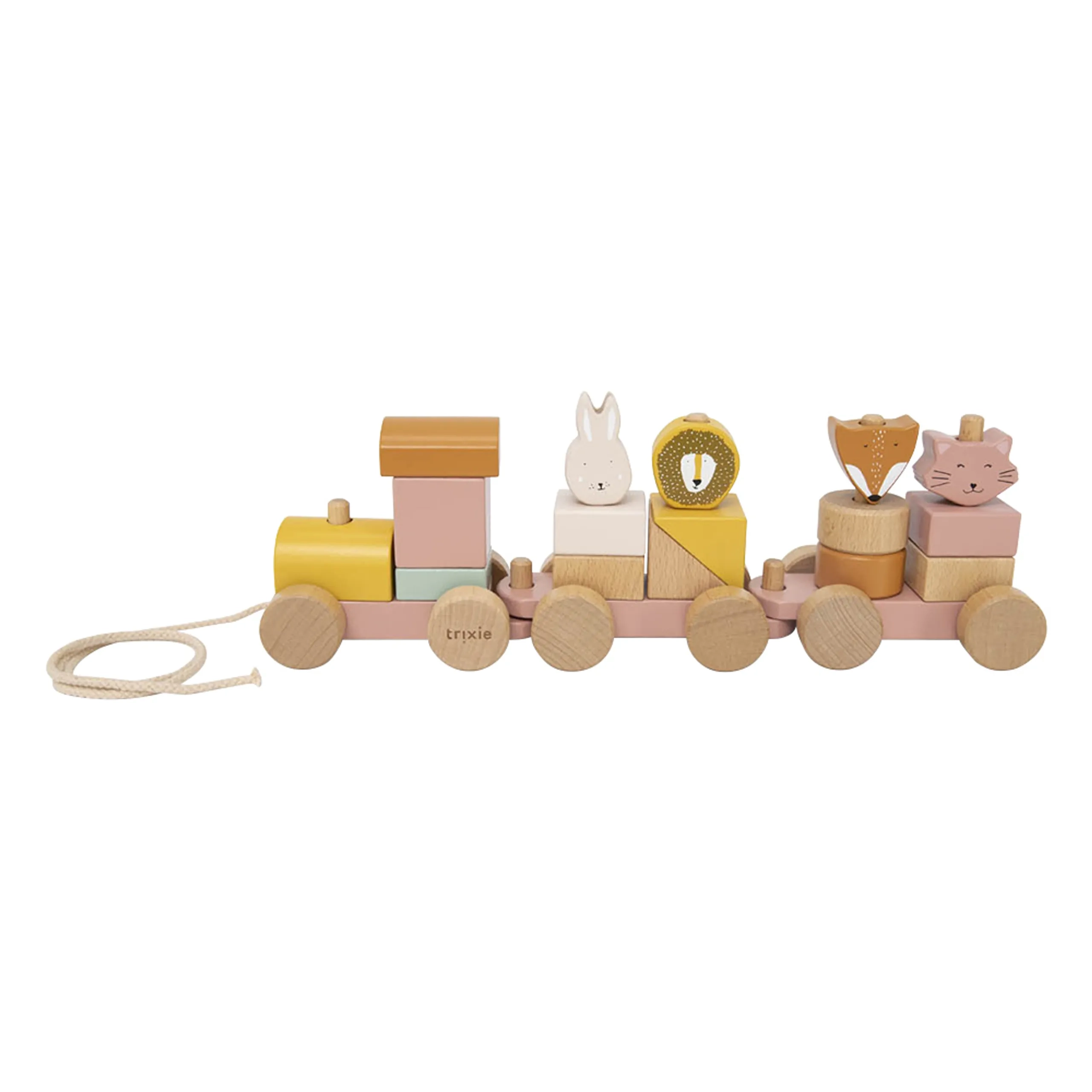 Wooden Animal Train