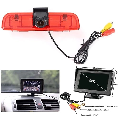 Car Mirror Monitor - 4.3 inch + Rear View Camera - 1280 x 720