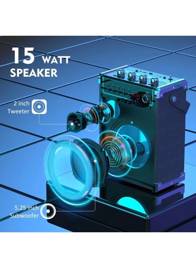 Karaoke machine - 2 wireless microphone