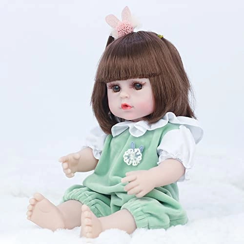 Reborn Baby Doll - 15 Inch Vinyl Mohair