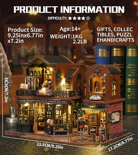 DIY Miniature Dollhouse Kit - 124 scale