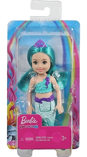 Barbie Dreamtopia Chelsea Mermaid Doll - 6.5-Inch Multicolor Ages 3+