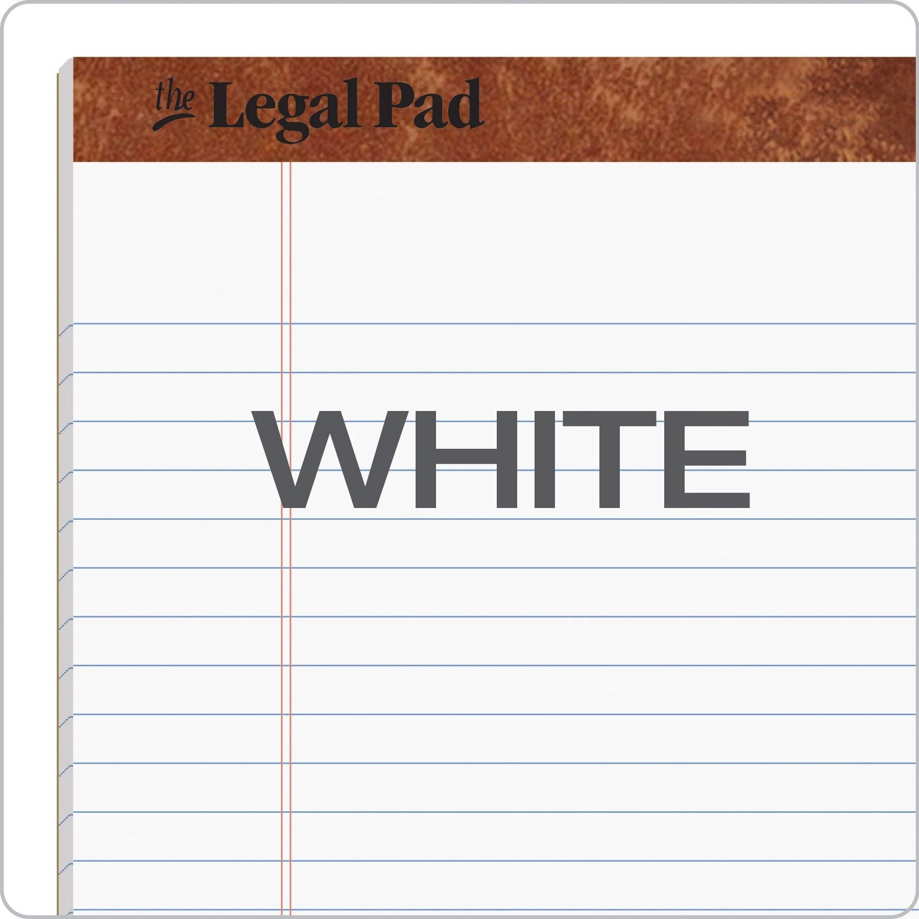 Legal Pad 11.75x8.5 inches Softcover - Lined 50 Sheets