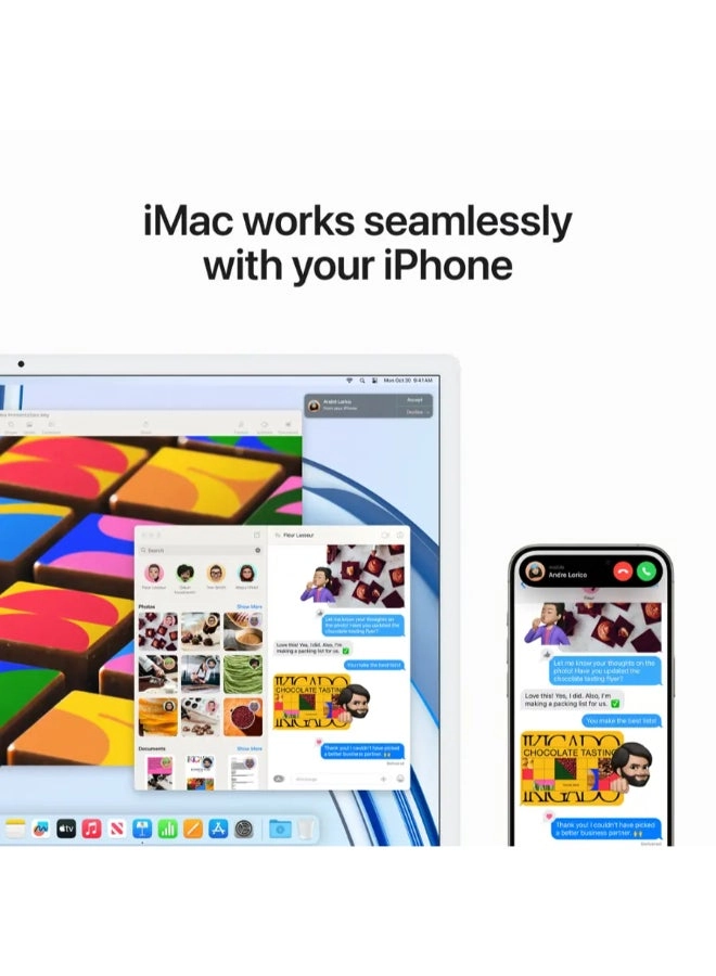 iMac 24-inch M3 8‑core CPU, 10‑core GPU, 512GB SSD