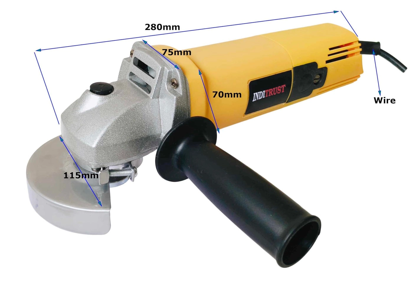 Electric Angle Grinder - 100-125mm