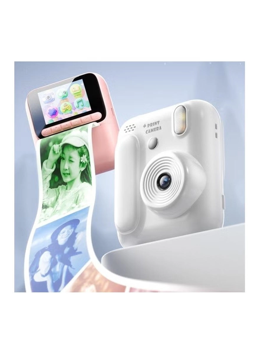 Kids Instant Print Camera - 1080P HD Thermal Printer