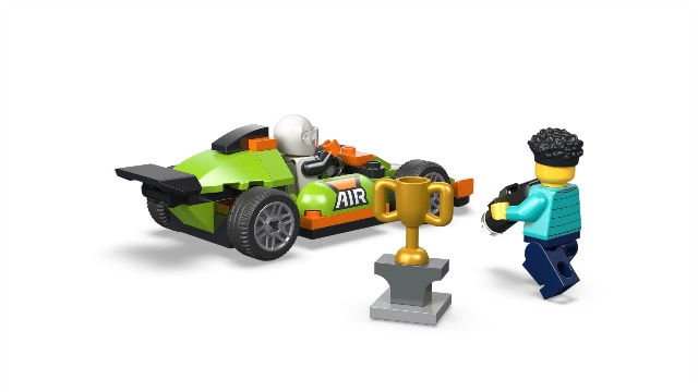 City Green Race Car (60399) - 4+