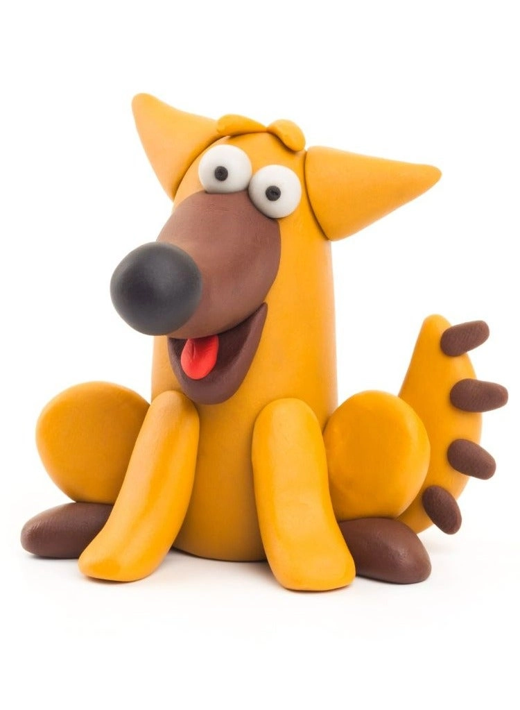 HEY CLAY DIY Doggie Plastic Creative Modelling Air-Dry Clay - 3+ years 3 Cans
