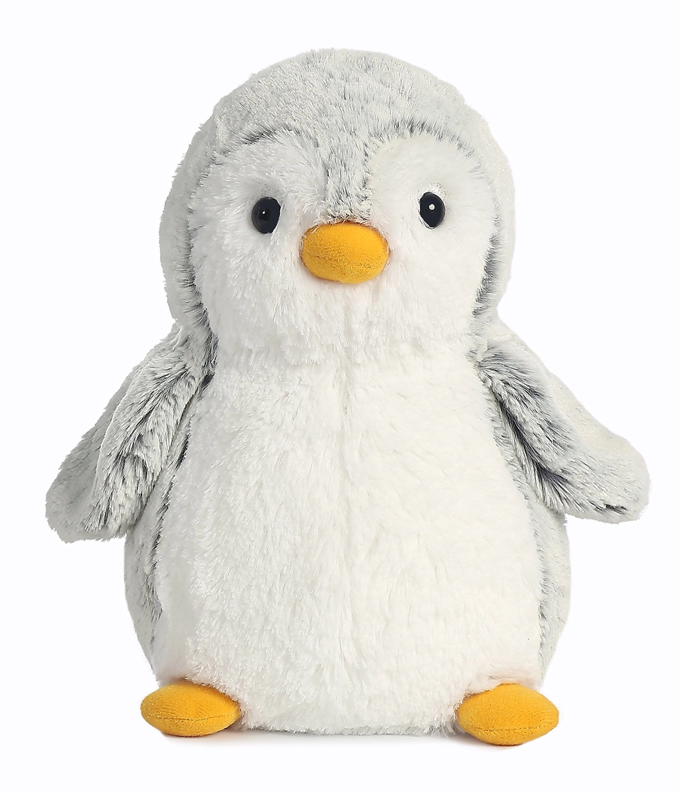 MZA STORES Playful Pompom Penguin - Gray 9 Inches