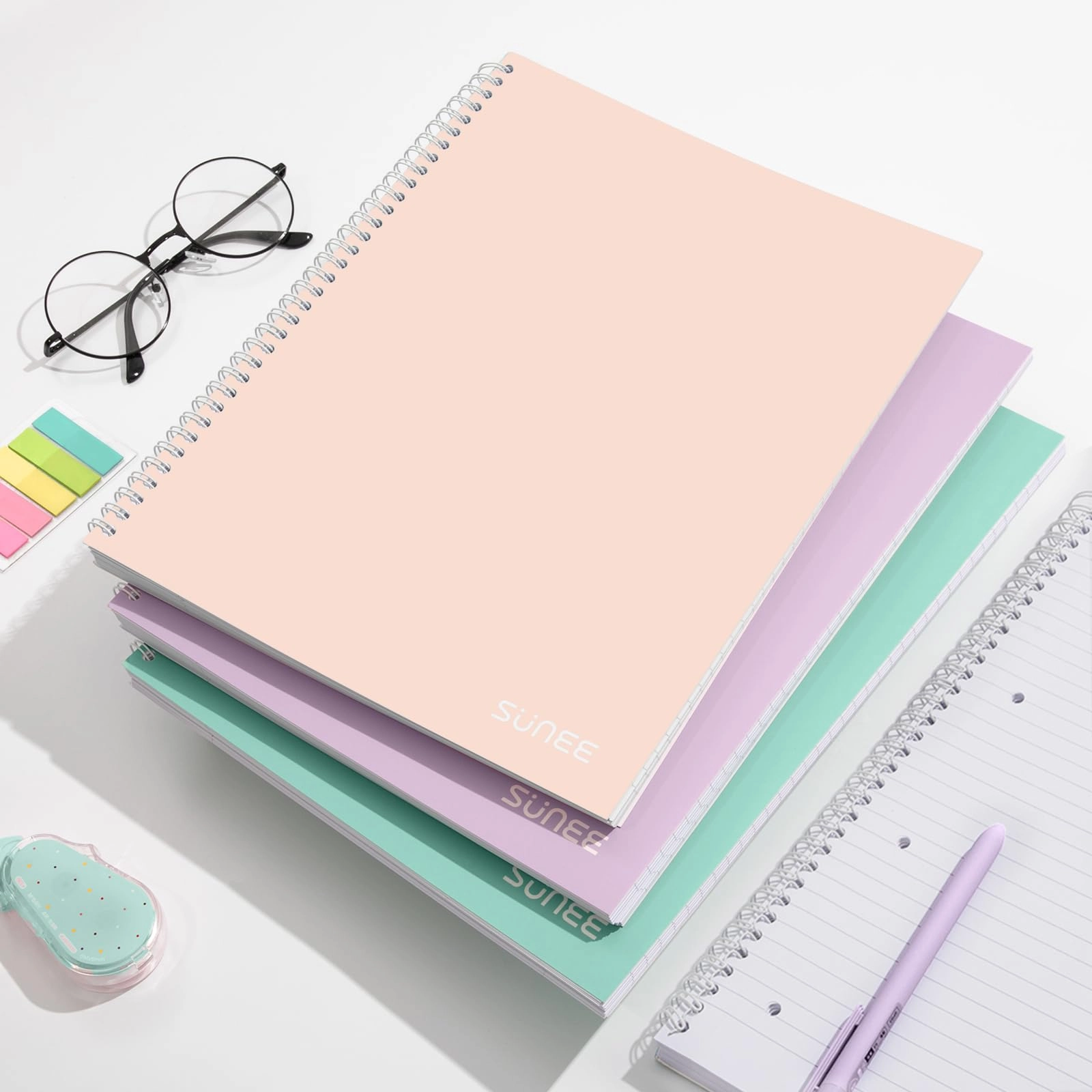 Notebook A4 Spiral - Lined 100 Sheets