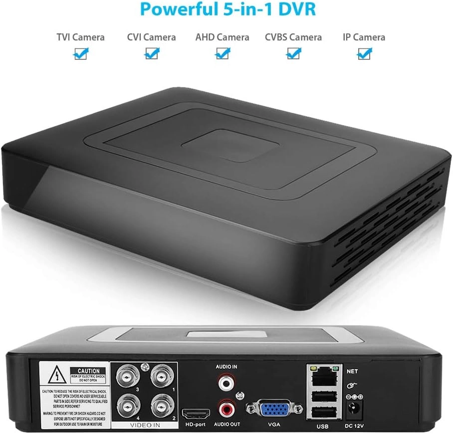 4-Channel Video Recorder - maximum 8TB 4CH