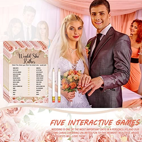 Bridal Shower Game - 145 Pieces