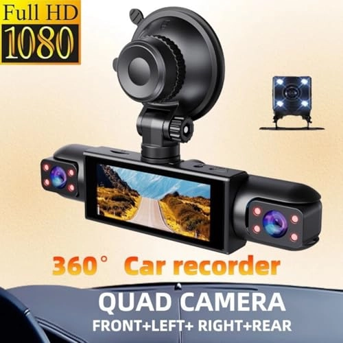 360° Dash Cam - 1080P