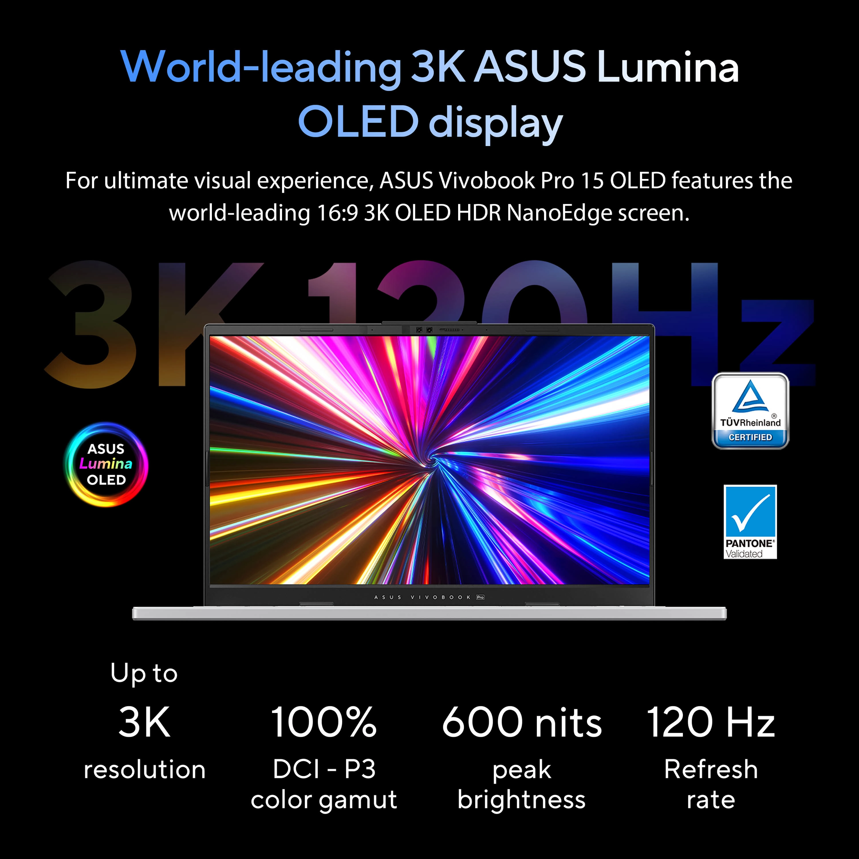 Vivobook Pro 15 OLED N6506MU-MA011W - 15.6'' Ultra 9-185H 16GB DDR5 1000GB SSD