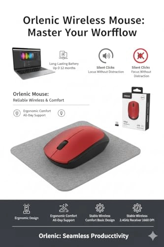 Wireless Mouse - 2.4 GHz