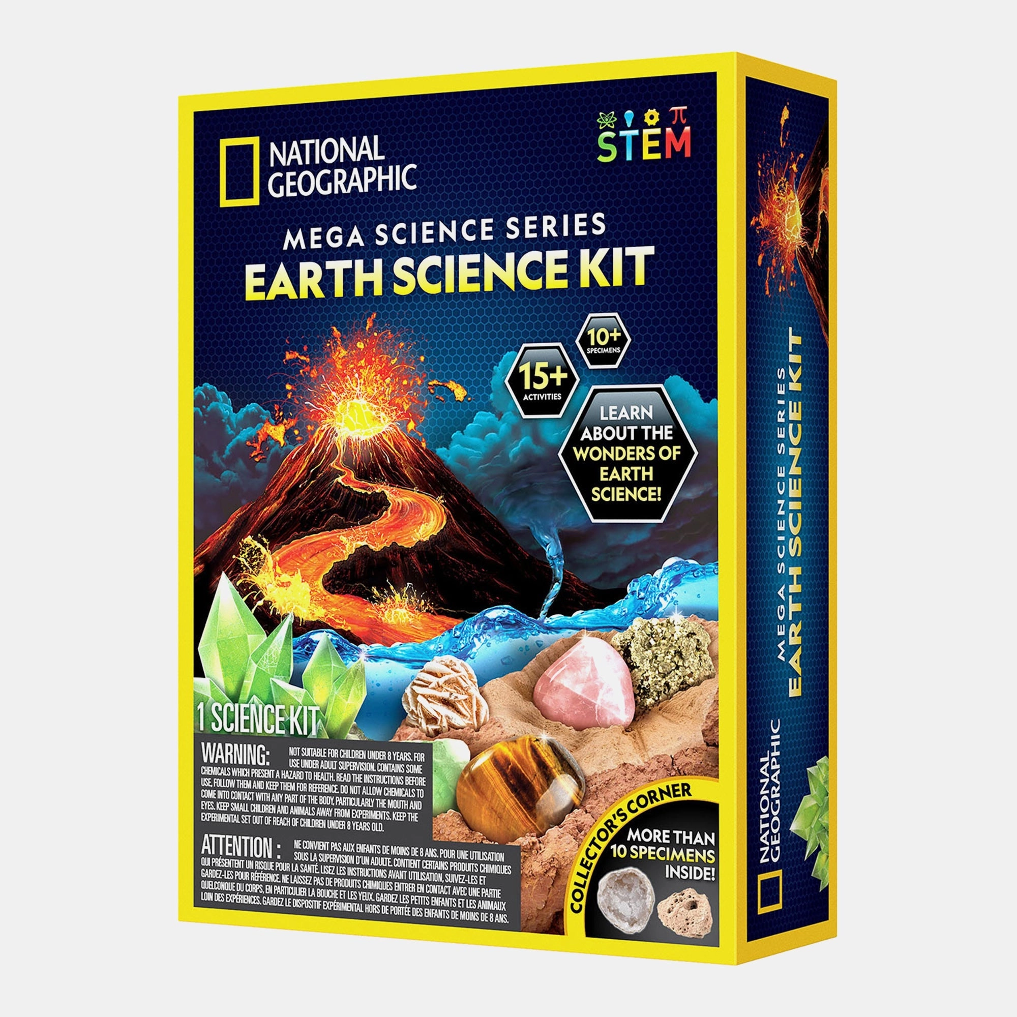 National Geographic Mega Science Earth Science - 8 years+ 30 pieces