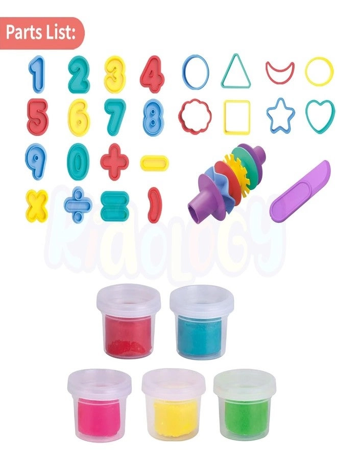 Play Dough Tool Kit - 31 Pieces