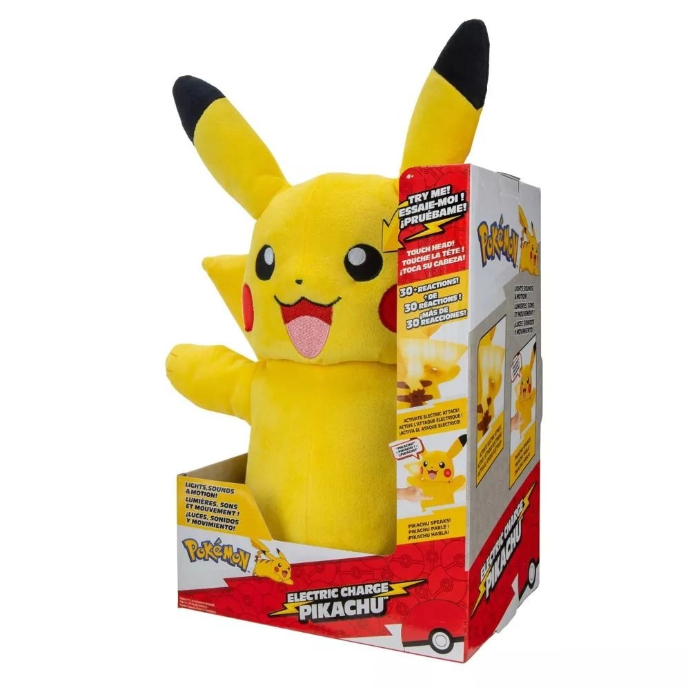 Power Action Pikachu - 10-Inch