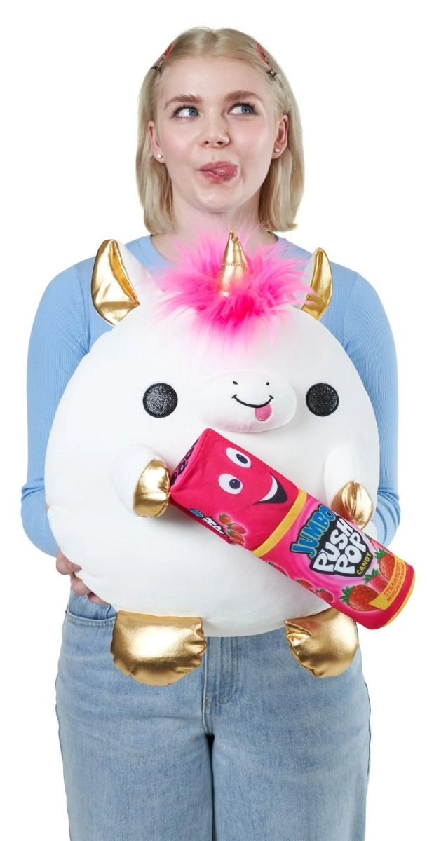 Unicorn&Bazooka Snackles 35 cm Plush