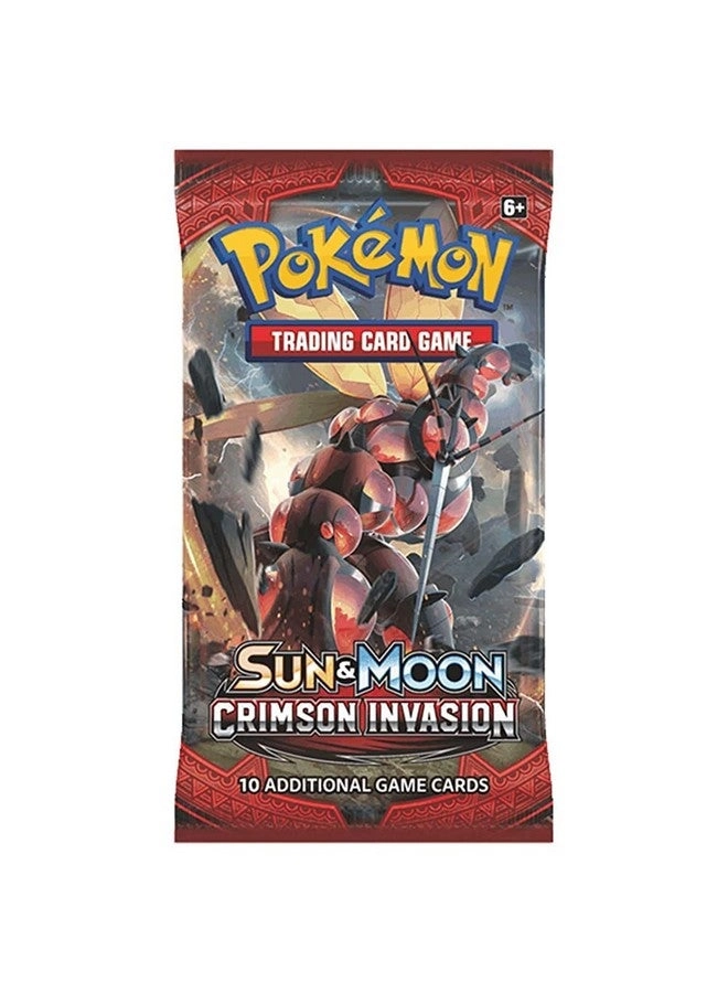 Pokémon Sun and Moon Crimson Invasion Booster Packet