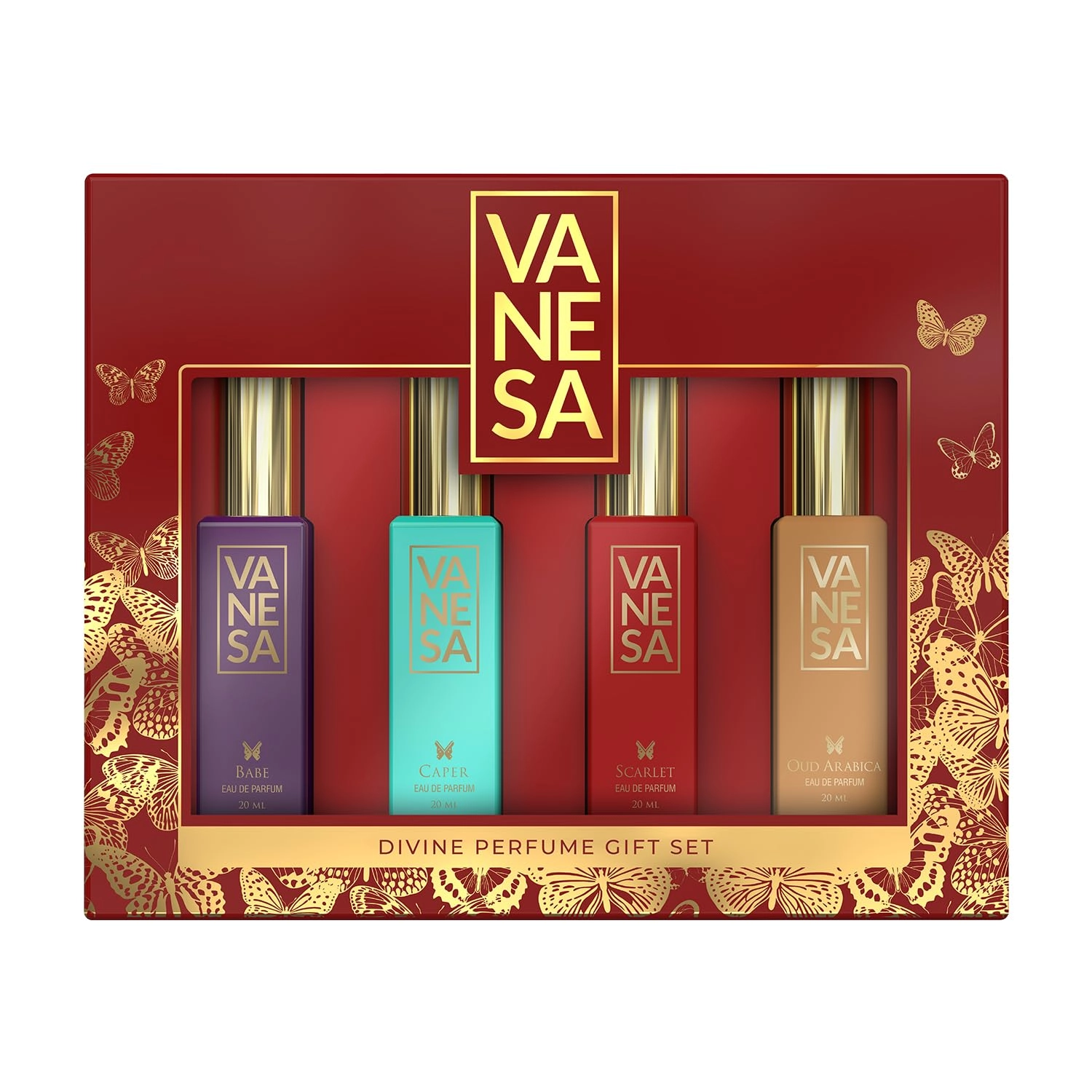 Exotique Skin Sciences Pvt. Ltd Scarlet - 20ML + Oud Arabica - 20ML + Babe - 20ML + Caper - 20ML