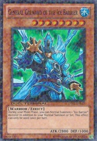 Konami General Grunard of The Ice Barrier DT03-EN077 - 1pcs