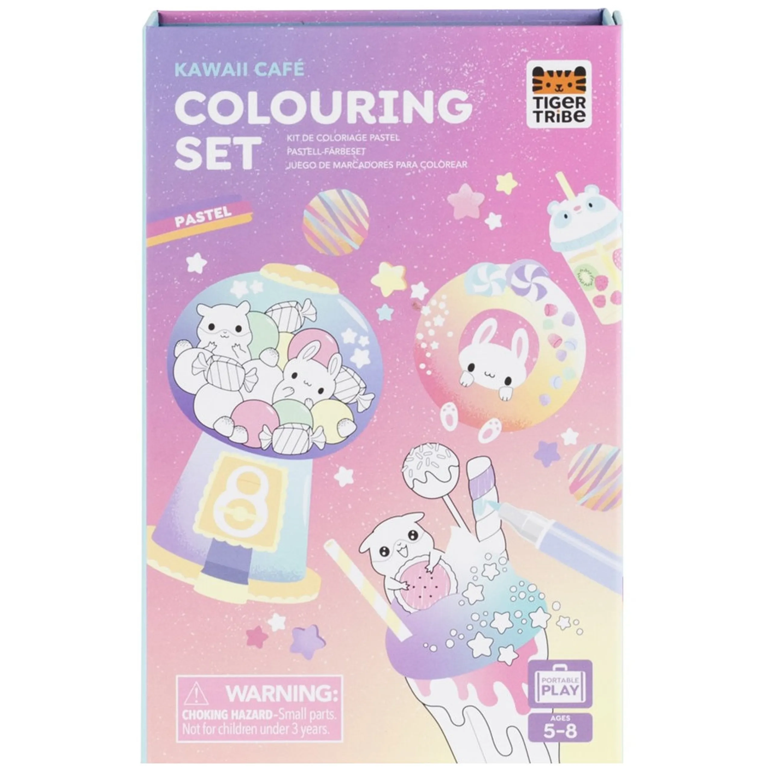 Tiger Tribe Coloring Set
