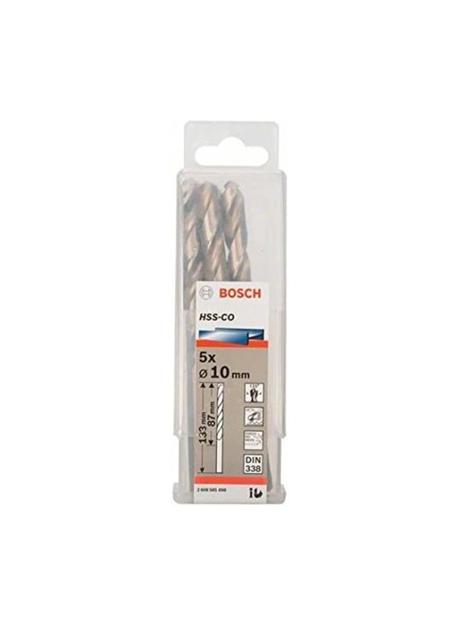 Metal Twist Drill Bit - 10MM HSS