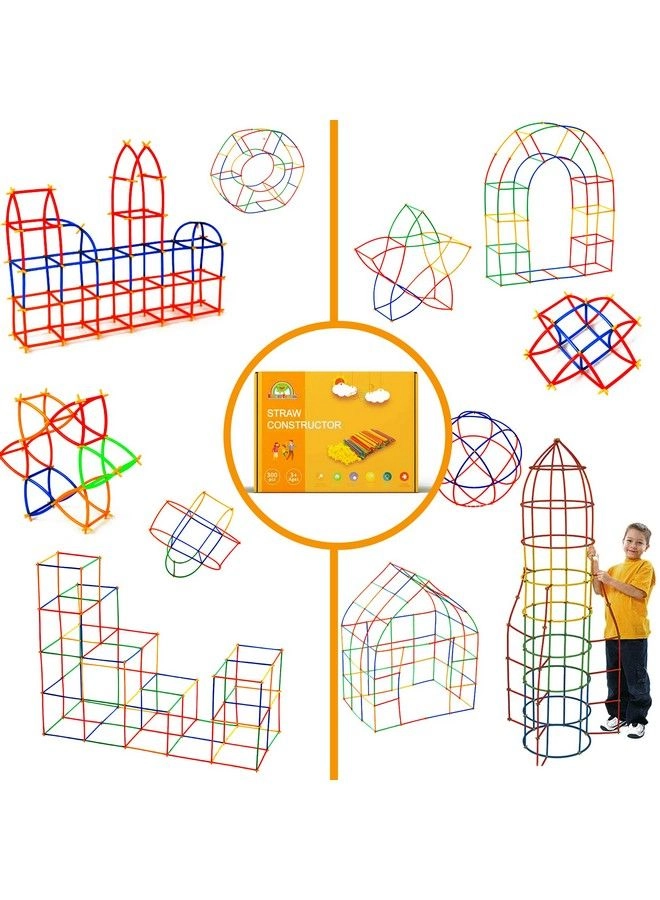 Straw Building Set - Construction 300pcs