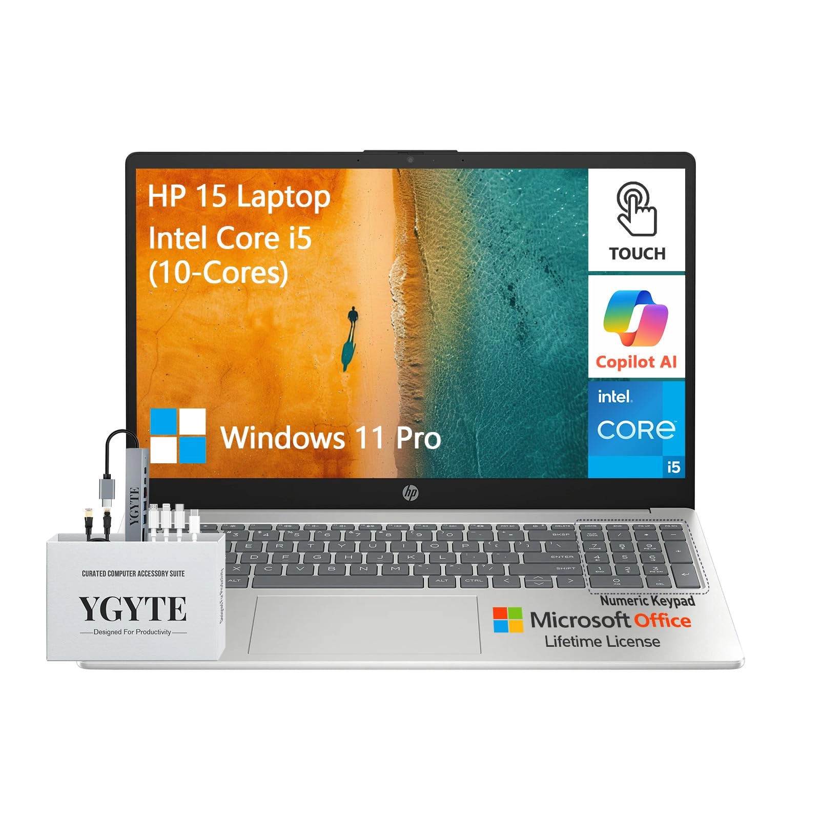 HP 15-FD0355NIA - 15.6'' Core i5-1334U 40GB DDR4 1TB SSD