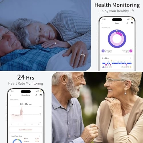 Smart Health Ring - Heart Rate Blood Oxygen Blood Pressure