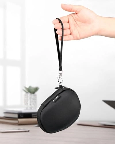 Hard Travel Mouse Case - Clip and Lanyard