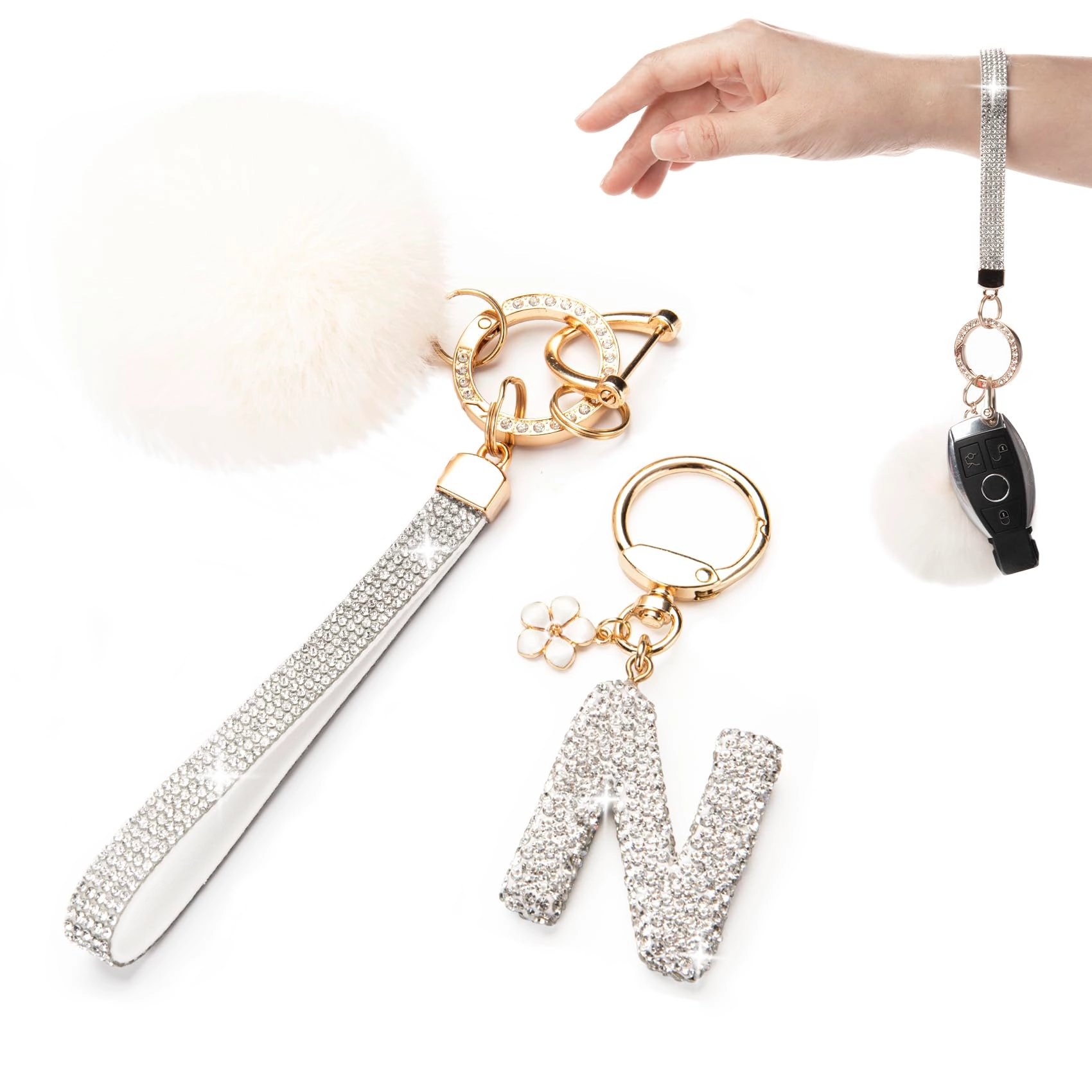 Initial Keychain - Letter