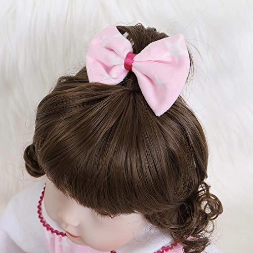 Reborn Baby Doll - 16 inch Vinyl Silicone girl Ages 3+ Gift Set