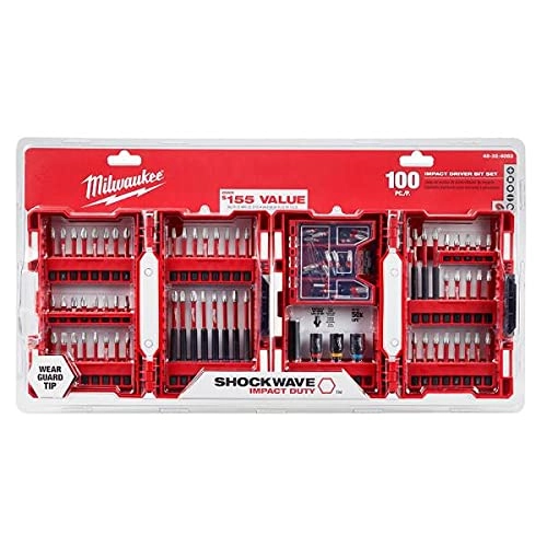 Milwaukee Shockwave Impact Driver Bit Set - 100 Piece