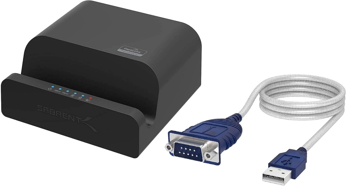 Sabrent USB 2.0 to Serial Converter Cable - 9 Pin DB 9 RS 232