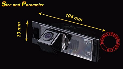 Wide Angle Car Camera - Night vision 628 x 586 pixels