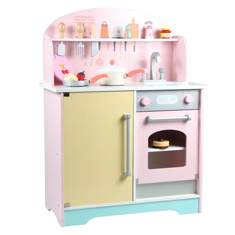 Kids Wooden Japanese F Type Kitchen Playset (GB-MSN 20003AB)