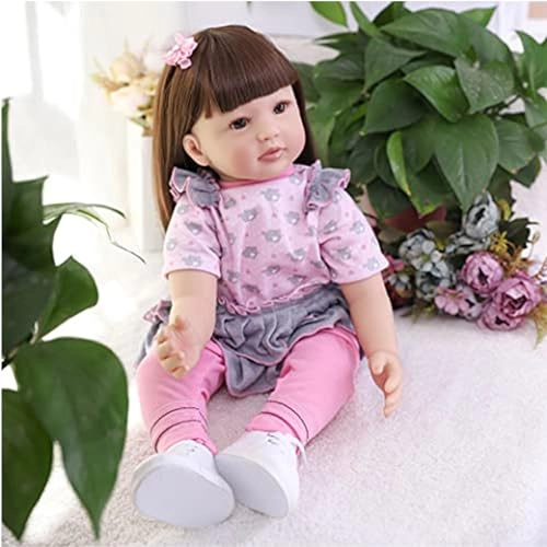 Reborn Baby Doll - 22 Inches / 55 cm Silicone Ages 3+