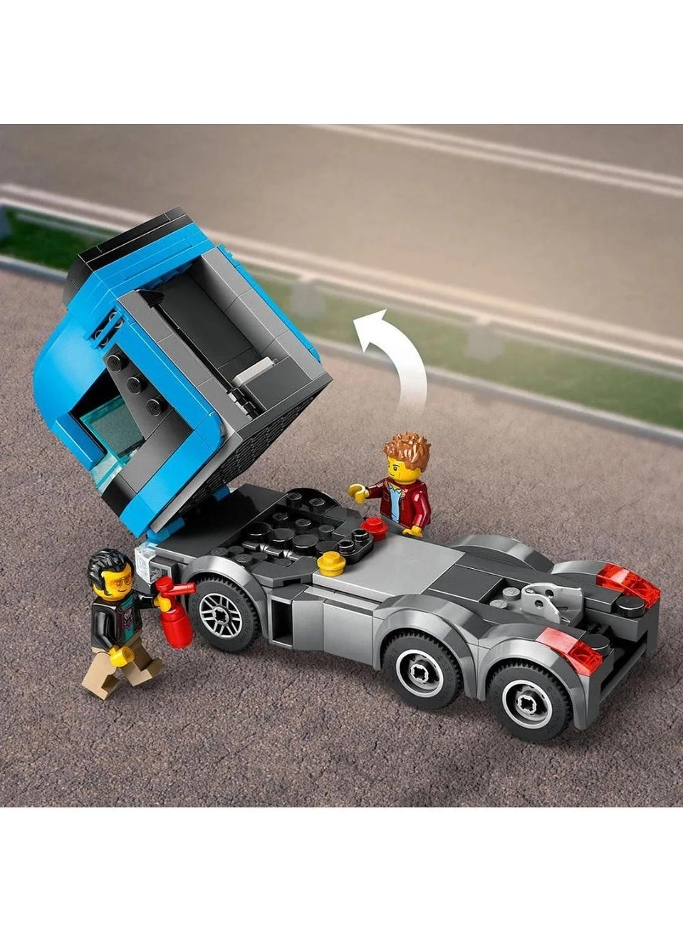 City Car Transporter Truck with Sports Cars (60408)