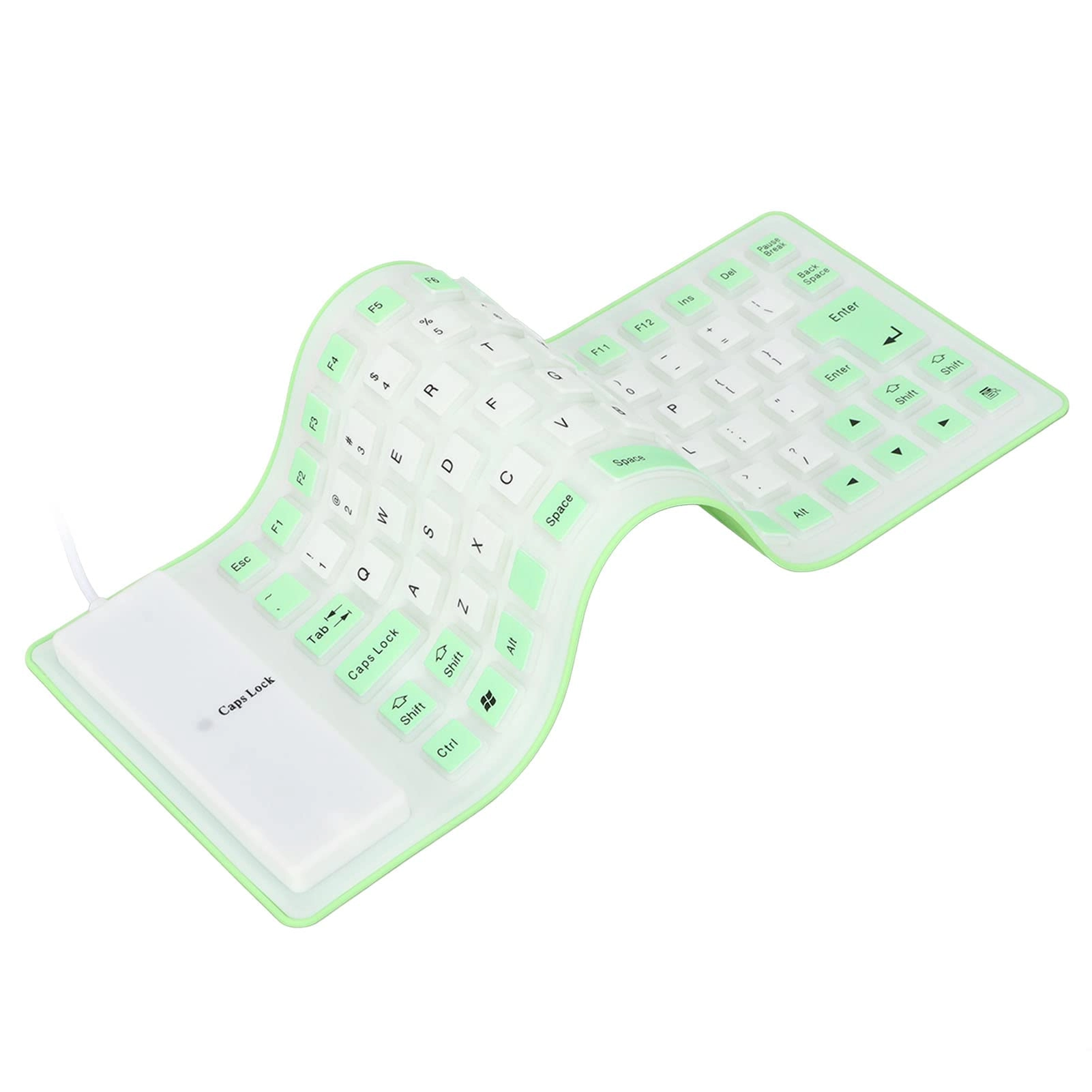 Vbestlife Foldable Silicone Keyboard - Wired/Wireless