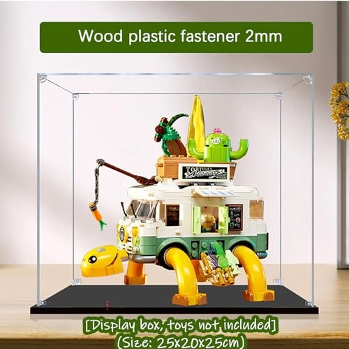 Acrylic Dustproof Transparent Box - 25x20x25cm Mirror 2mm