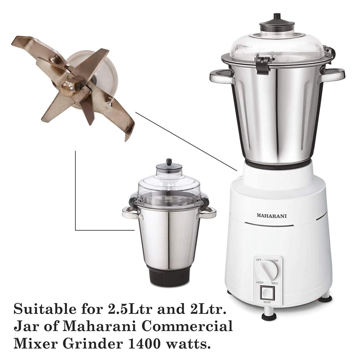 Mixer Grinder Blade Set - Coupler 1 Piece Set