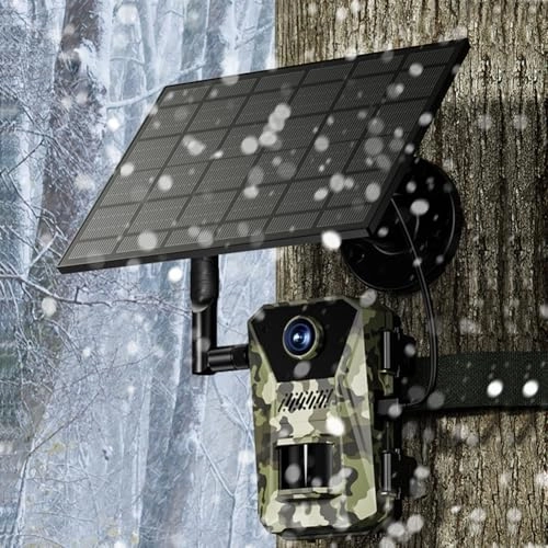 Solar Outdoor Infrared Trail Camera - 4G